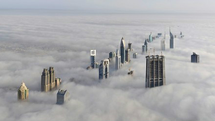 Dubai,Cloudy A Day